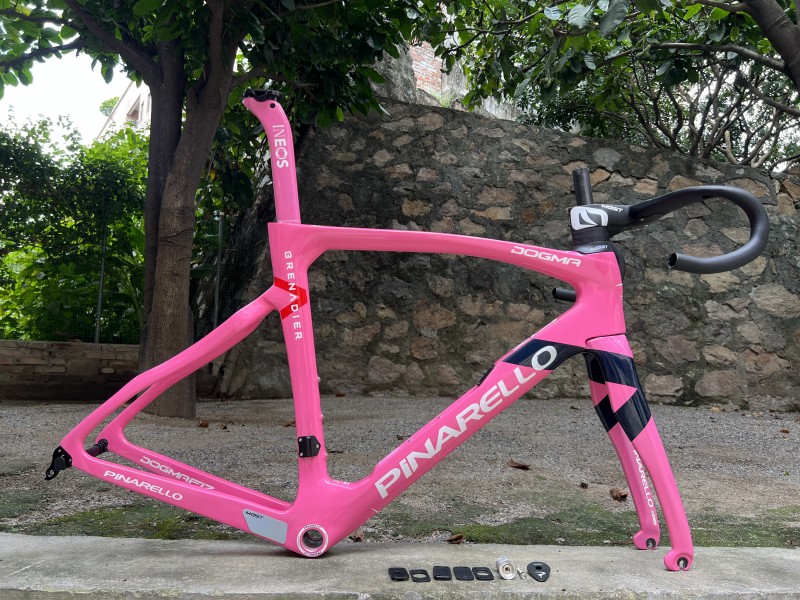 Pinarello DogMa F12 Carbon Road Bike Frame Rim Brake Pink Dogma